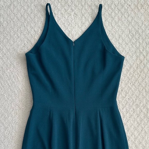 Dress The Population Iris Sleeveless Mermaid Gown New Pine L Holidays Formal - Picture 10 of 15